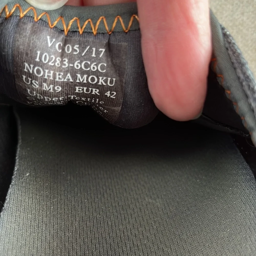 Olukai Nohea Moku Men’s No Tie Boat Shoes 9